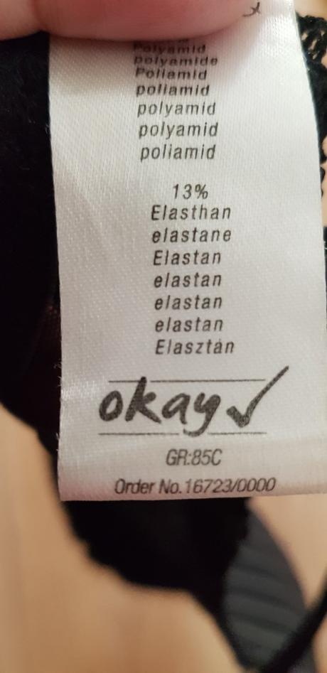 Podprsenka, okay,85c
