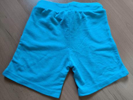 Teplákové kraťasy smurf, 122