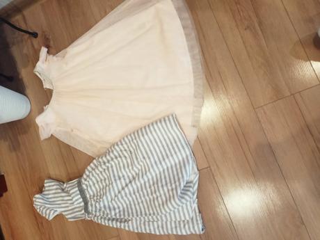 H&m trblietkami šaty, h&m,116