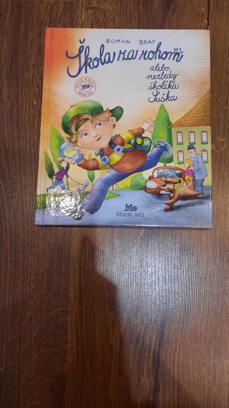 Kniha škola za rohom alebo nezbedy školáka šuška, 