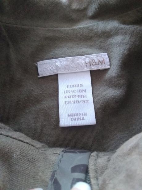 Univerzalna prechodna vetrovka velkost 86, h&m,86