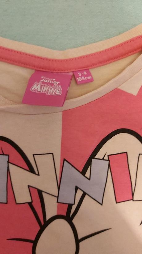 Tričko minnie ružové 104, disney,104