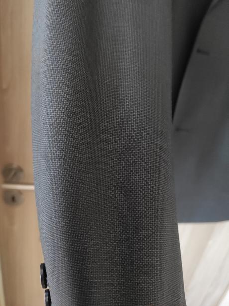 Tmavosedy oblek 54-56 top stav, c&a,54