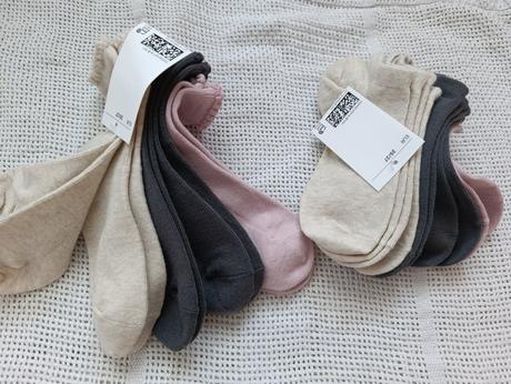 10 párov ponožiek, h&m,25 / 26 / 27