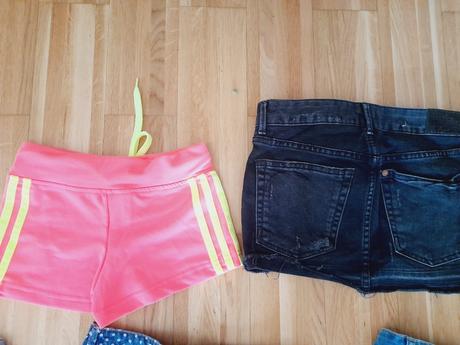 Takmer nové krátke nohavice kúpené v rakúsku, nose, 134