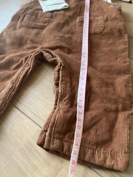 Nové - nohavice na traky s body, f&f,68