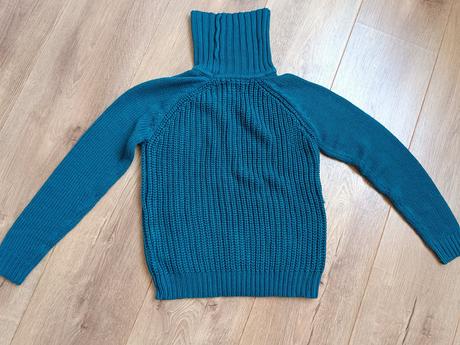 Tyrkysovy pulover m, clockhouse,m