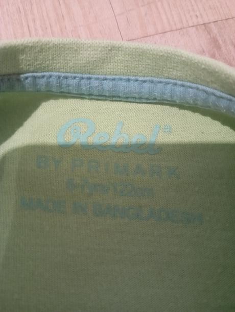 Tričko s krátkym rukávom, rebel,122