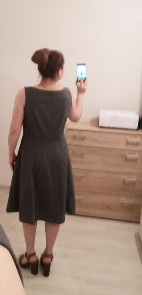 Šaty business č. 44, h&m,l