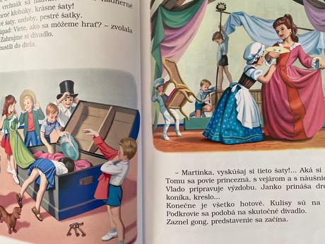 Krásna kniha martinka hrá divadlo,