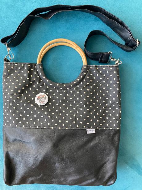 Velka kabelka ammyla julia retro - bodky, ammyla