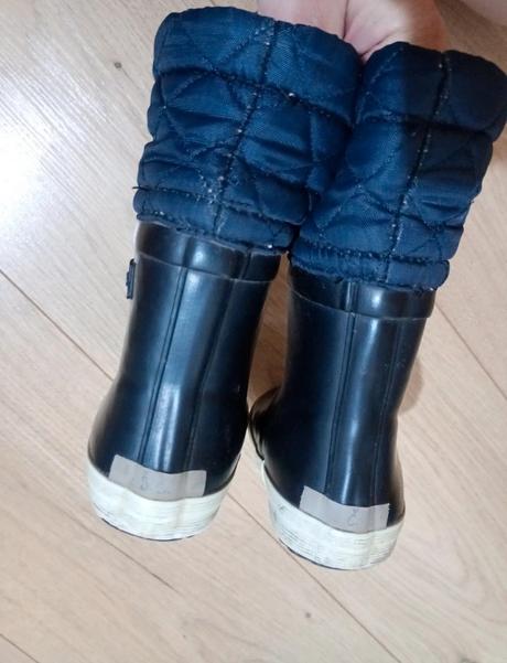Zateplené gumáky, aigle,24