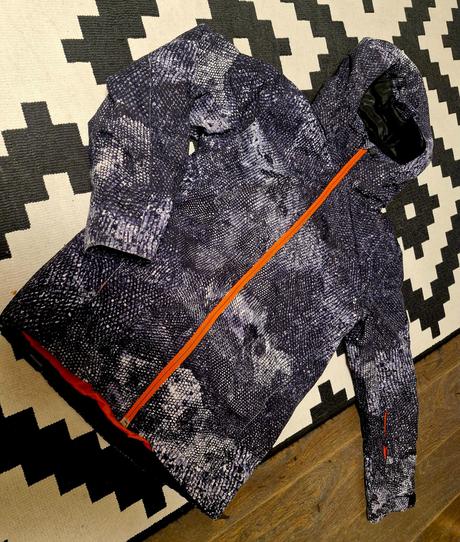 Krasna unisex lyziarska bunda zn.quiksilver 10r., quiksilver,140