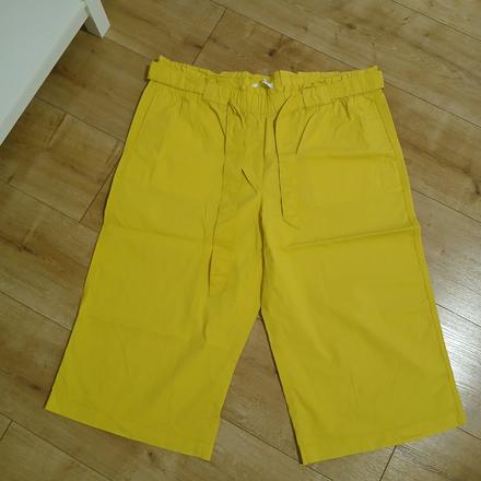 Jasnožlté kulotky s opaskom, gerry weber,44