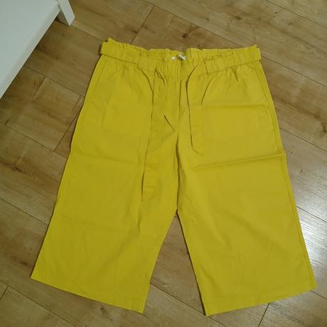 Jasnožlté kulotky s opaskom, gerry weber,44