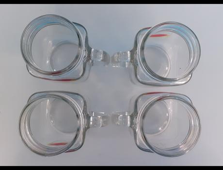 Pohár na letný drink na záhrade - 4ks, 