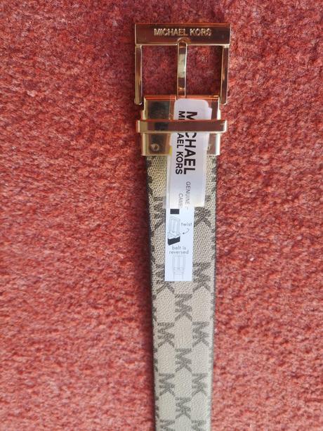 Michael kors dámsky obojstranný opasok veľkosť l, michael kors