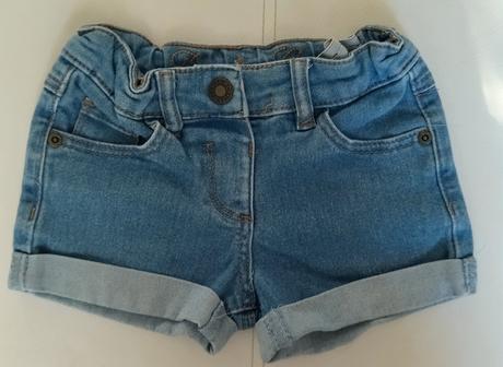 Riflové šortky, denim co,98