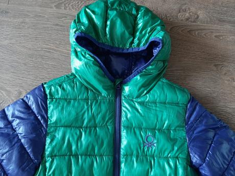 Zimna bunda 128-134, benetton,128