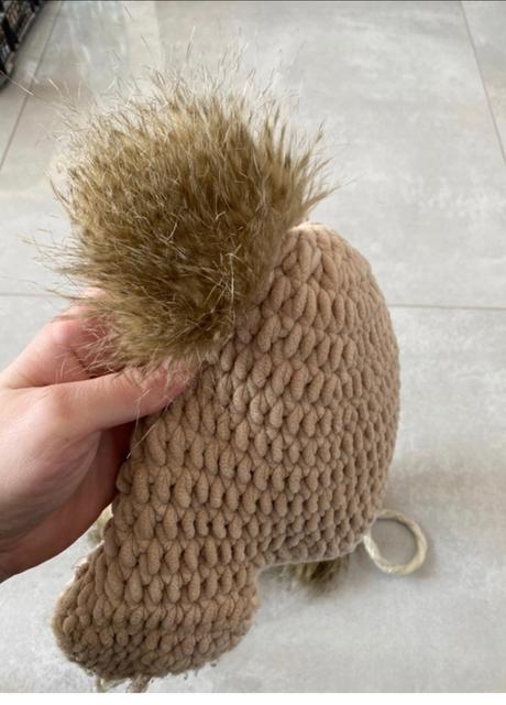 Rozkošná čiapka pravá kozusina 2-4r, 98