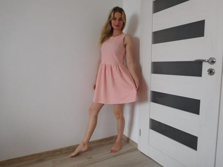 Marhuľkové dámske šaty letné-l,, l