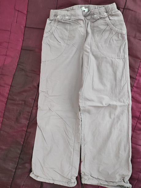 Nohavice zateplene, decathlon,128