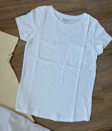 3x bavlnene tricko top stav, reserved,140