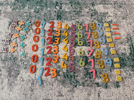 Magneticka cisla - matematika,