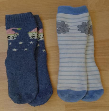 Teplé ponožky v. 19-22 - darujem, 20