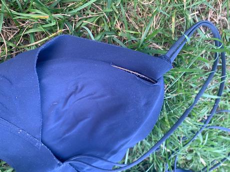 Športová bezšvovej podprsenka s krizenim, l