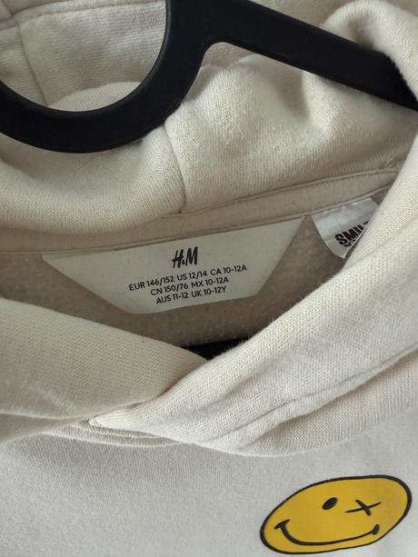 Mikina a kapucňou, h&m,152