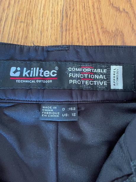 Outdorové nohavice, 152