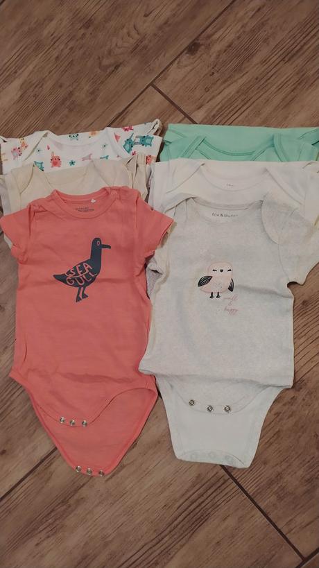 Balík body s krátkym rukávom 74, 74