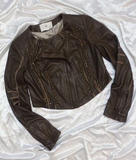 Luxusna damska kožena bunda, 40