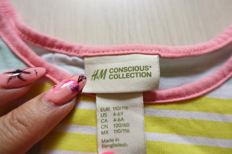 Šaty h&m 110/116, h&m,110
