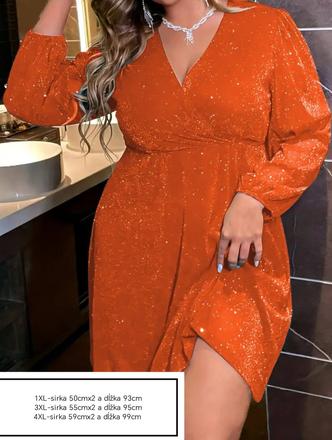 Spolocenske saty, 4xl / xl / xxl / xxxl