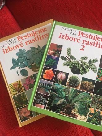 Pestujeme izbove rastliny -1,2- top stav- cena/ks,