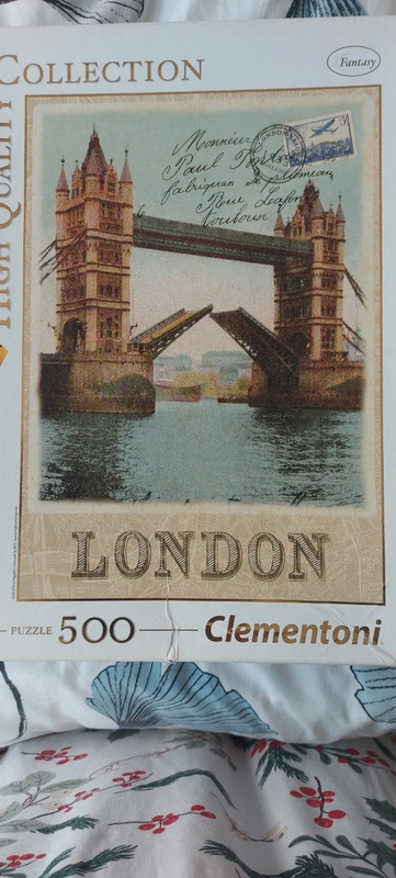 Clementoni puzzle london postcard 500, 