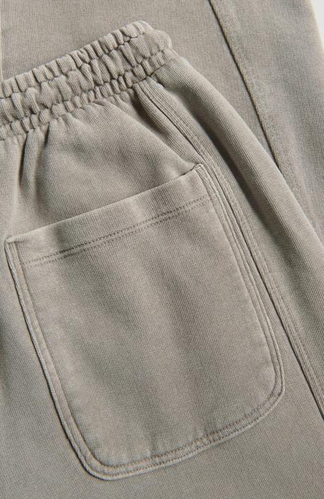 Bavlnené nohavice wide leg, reserved,158