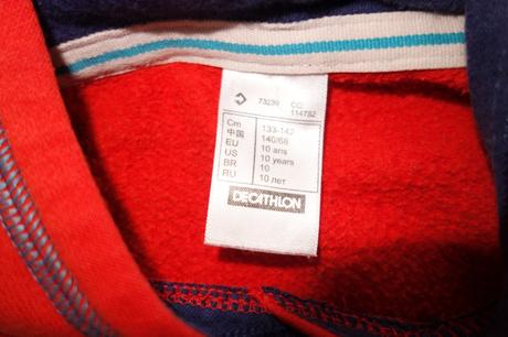 Mikina next level, decathlon,134