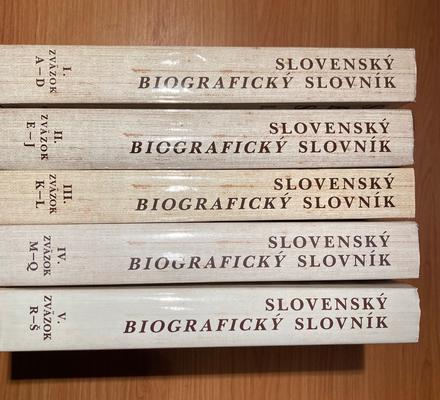 Predám slovenské biografické slovníky,