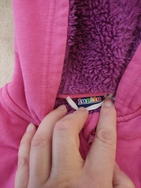 Hrubá mikina, lupilu,110