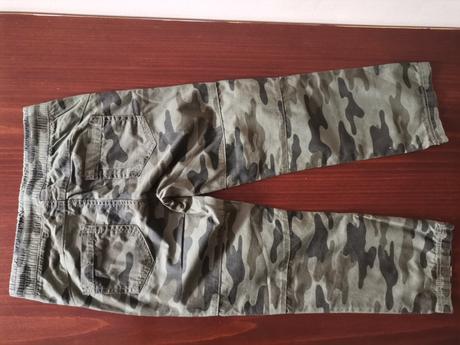 Maskáčové nohavice pre chlapca, alpine pro,134