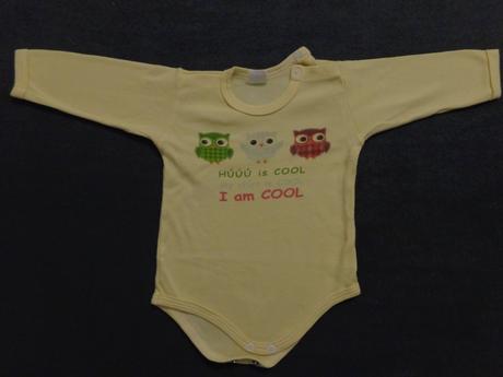 Detské body s dlhým rukávom, antony,68