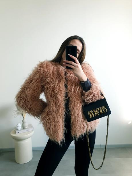 Kožúšok xs, h&m,xs