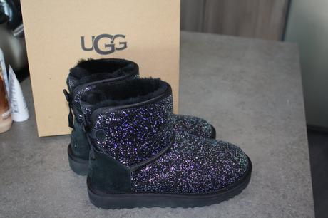 Ugg cierne trblietave cizmy, ugg,36