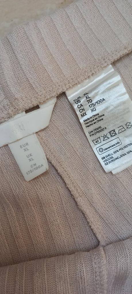 Letné široké nohavice, h&m,xl
