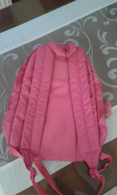 Ruzovy ruksak pre skolkarku zn.hama, 