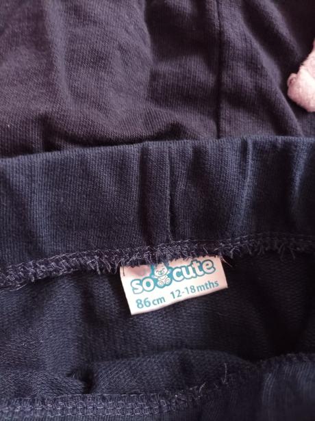 Tepláky veľkosť 86, 7 ks, pepco,86