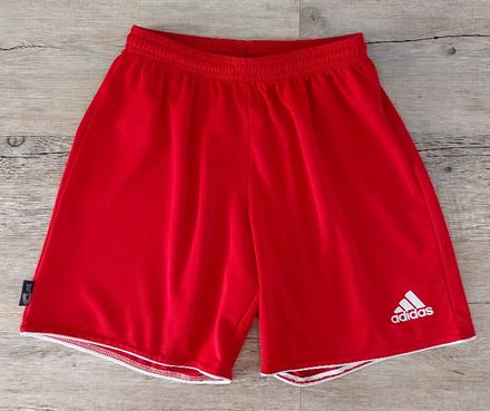 Červené športové kraťasy adidas, adidas,164